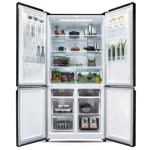 MIKA 冷蔵庫 MIKA Fridge, 4 Door Bottom Mount Freezer No Frost, 592L